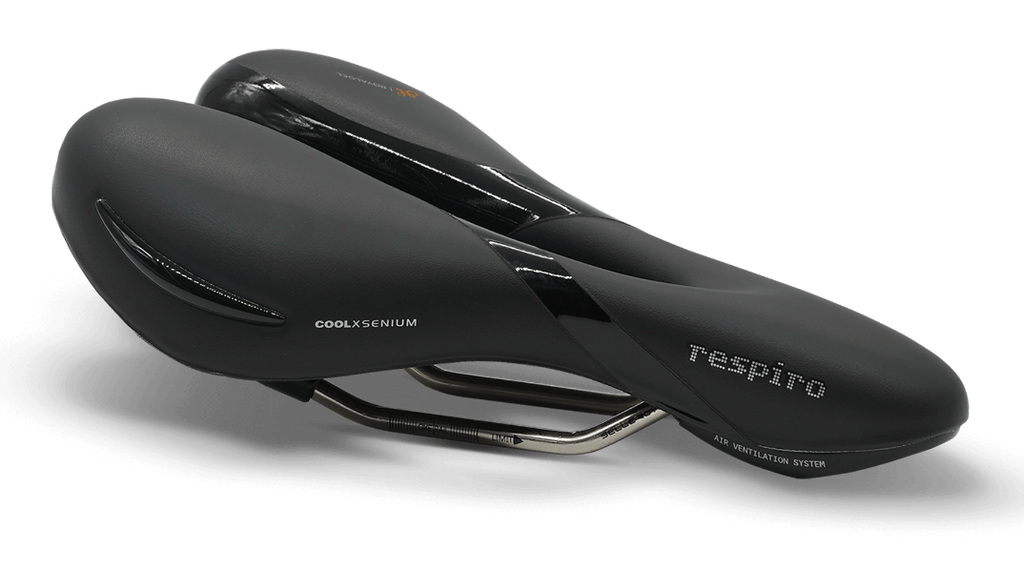 Fietszadel Selle Royal Respiro Moderate 60° - zwart
