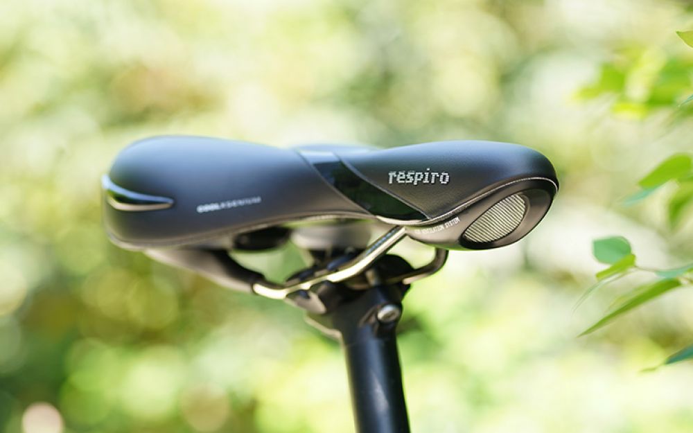 Fietszadel Selle Royal Respiro Moderate 60° - zwart