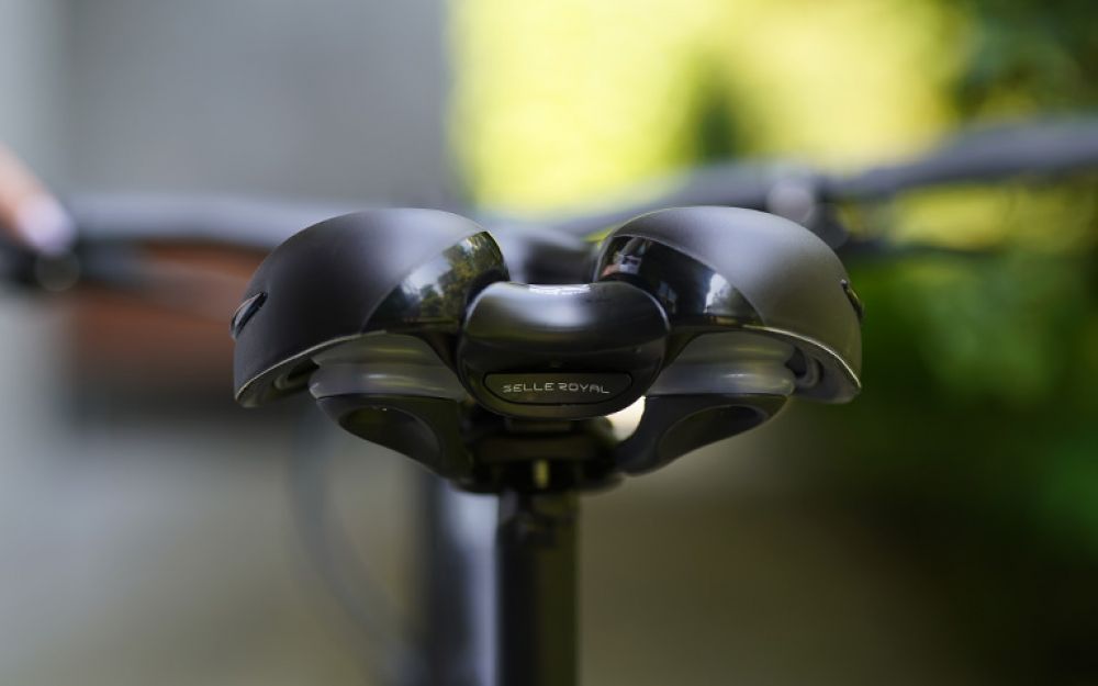Fietszadel Selle Royal Respiro Moderate 60° - zwart