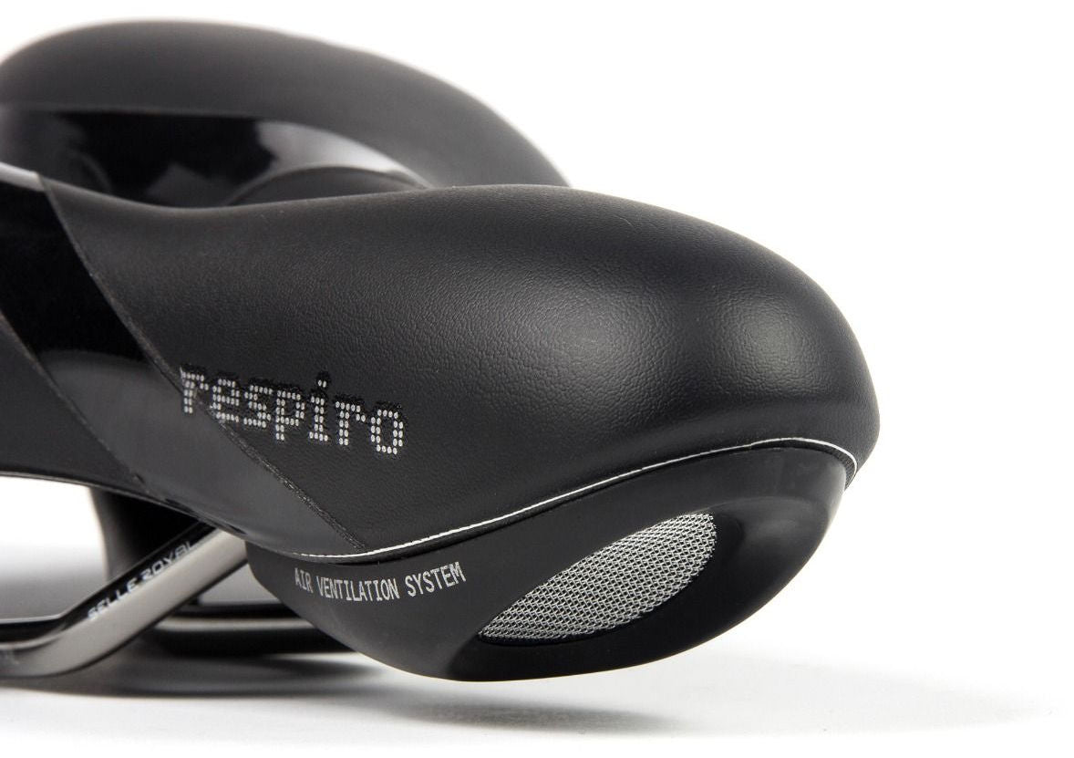 Fietszadel Selle Royal Respiro Moderate 60° - zwart