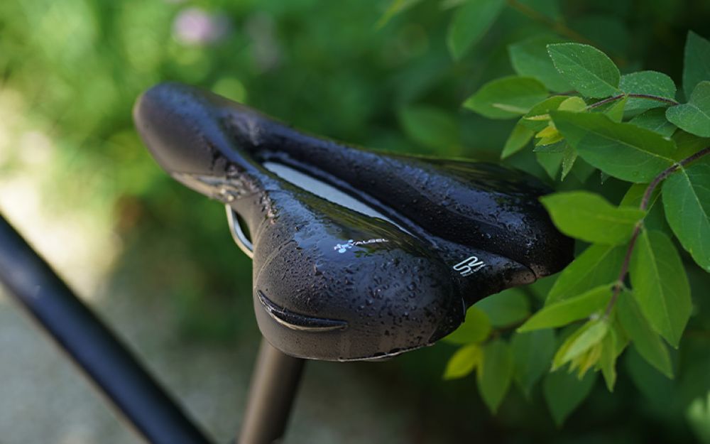 Fietszadel Selle Royal Respiro Moderate 60° - zwart