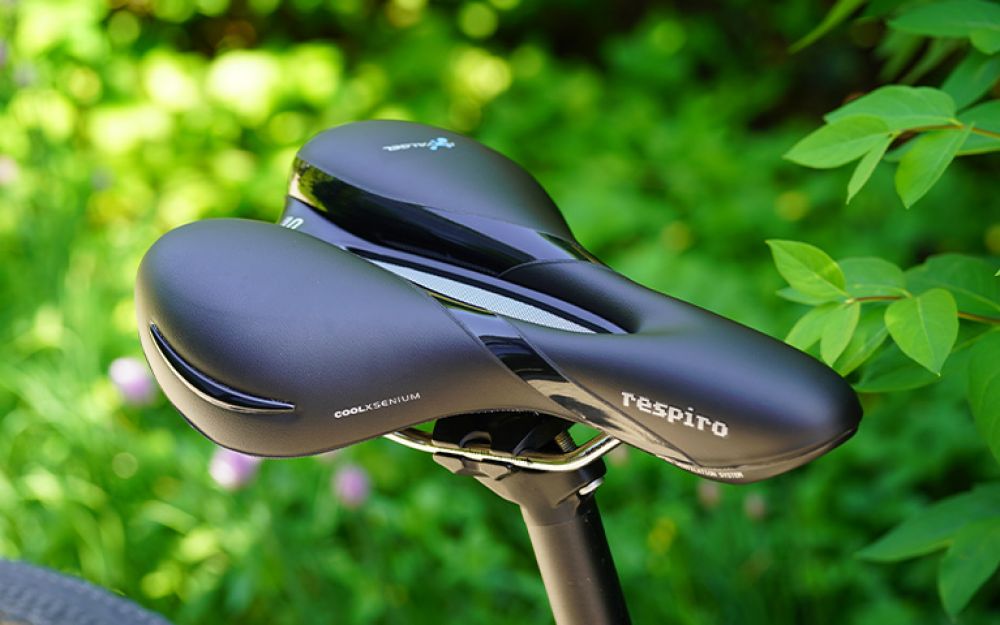 Fietszadel Selle Royal Respiro Moderate 60° - zwart
