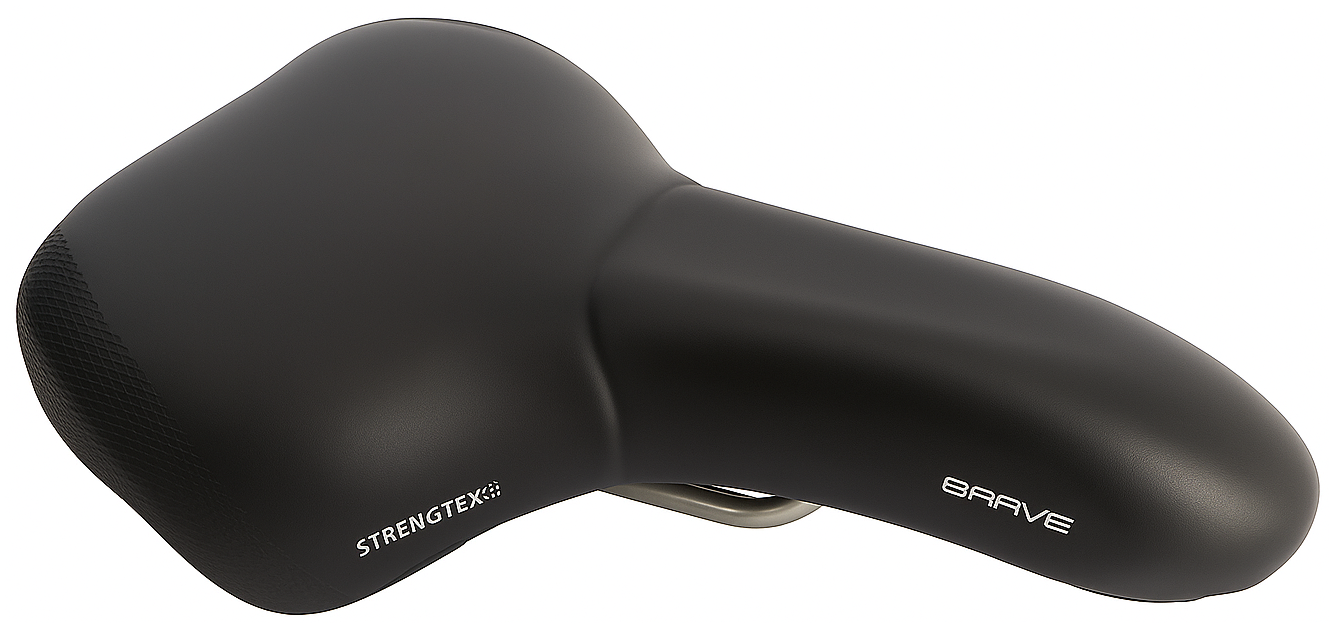 Fietszadel Selle Royal Brave Moderate 60° - zwart