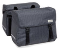 Dubbele fietstas New Looxs Mondi Joy Double - 38 liter - 39 x 18 x 32 cm (2x) - Nima Black