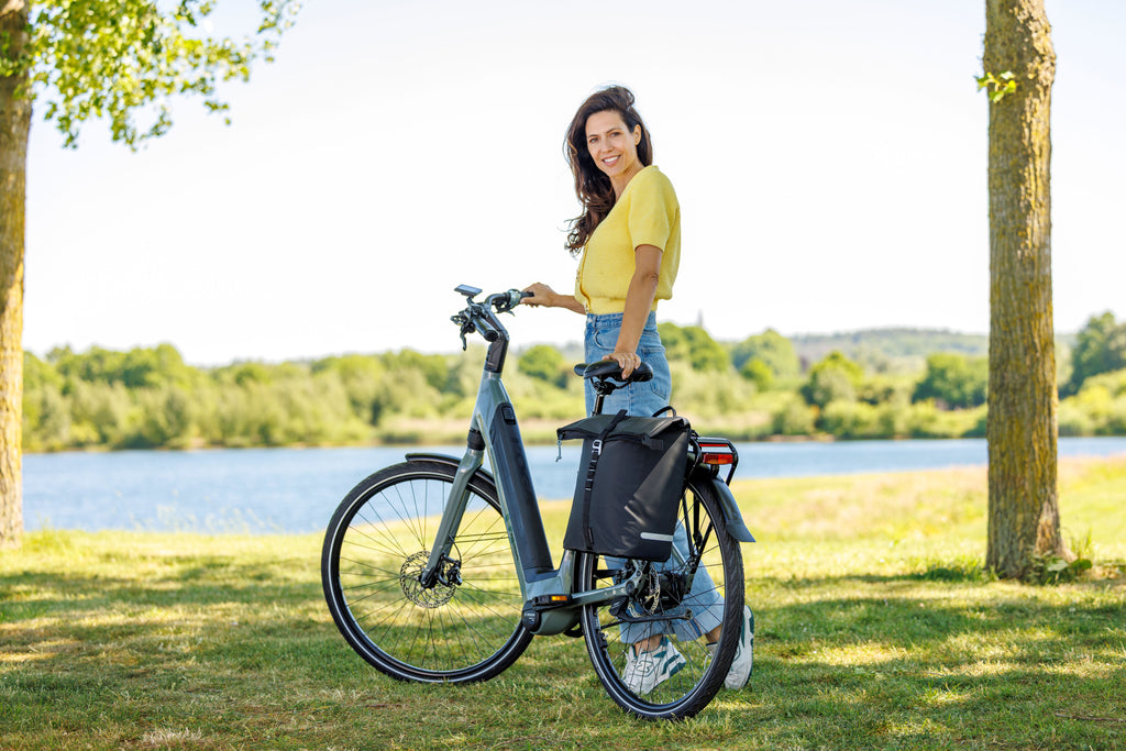 Enkele fietstas New Looxs Cantos Bag Single - 16,5 liter - 29 x 16 x 36 cm - Black