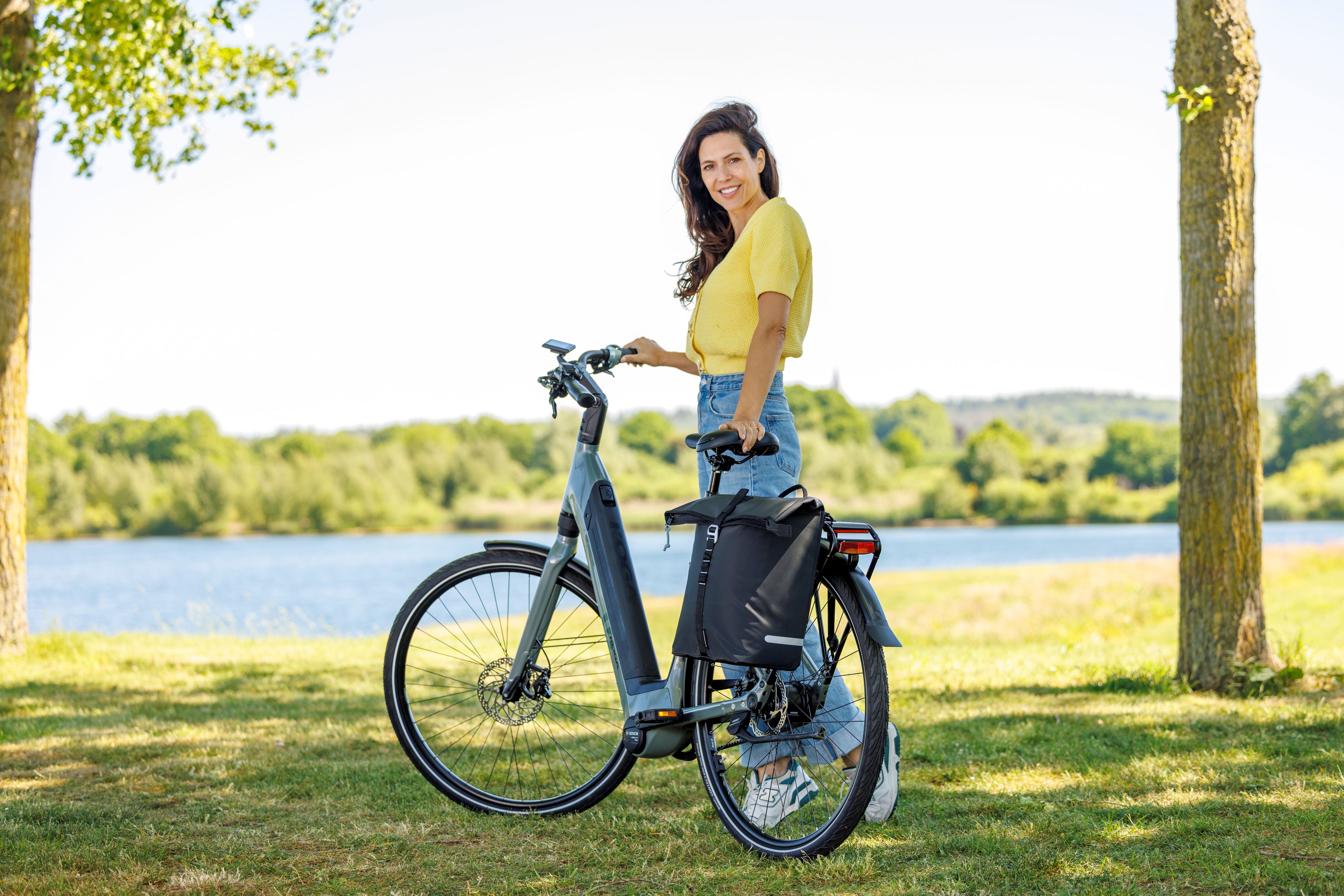 Enkele fietstas New Looxs Cantos Bag Single - 16,5 liter - 29 x 16 x 36 cm - Black