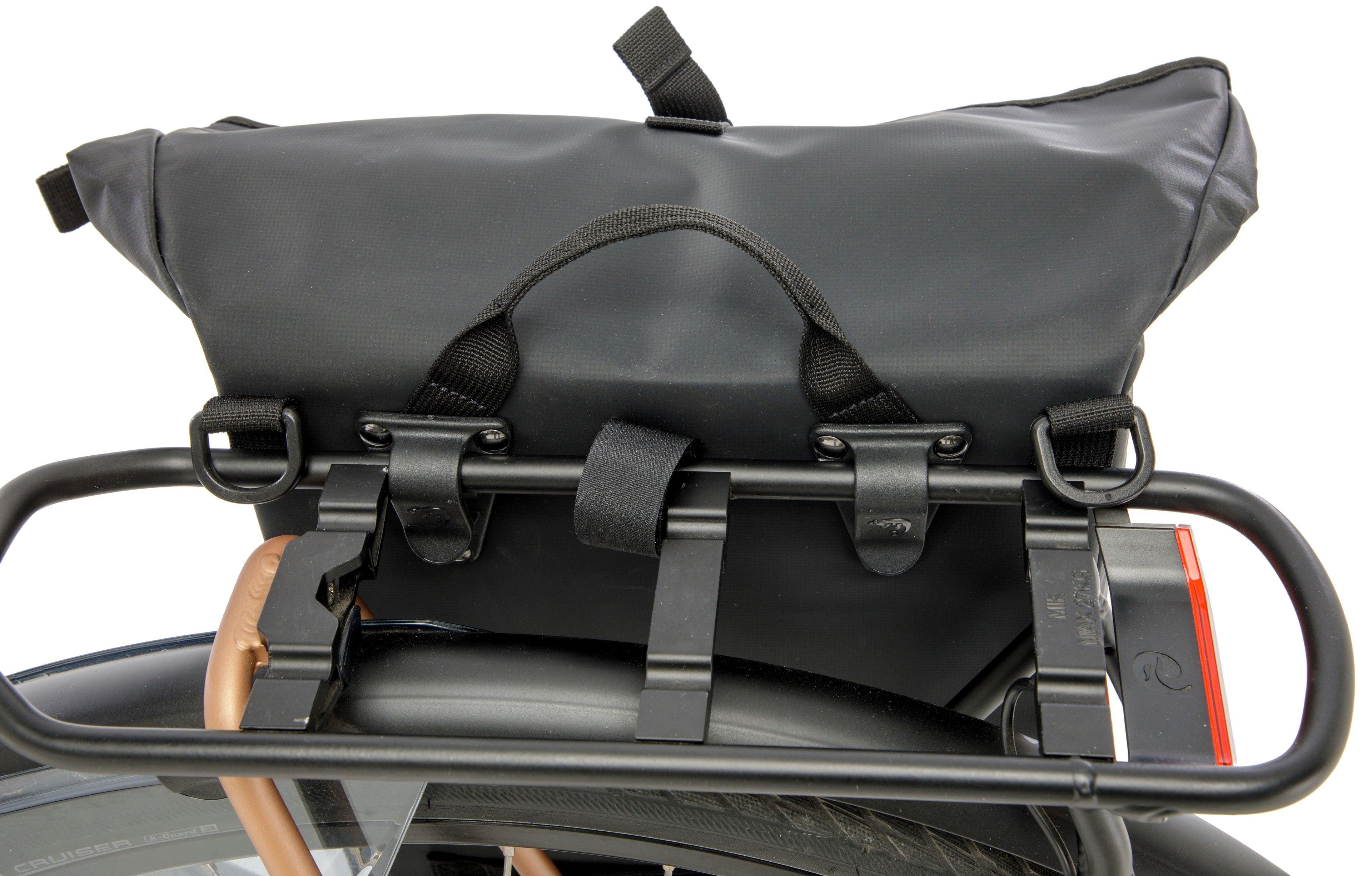 Enkele fietstas New Looxs Cantos Bag Single - 16,5 liter - 29 x 16 x 36 cm - Black