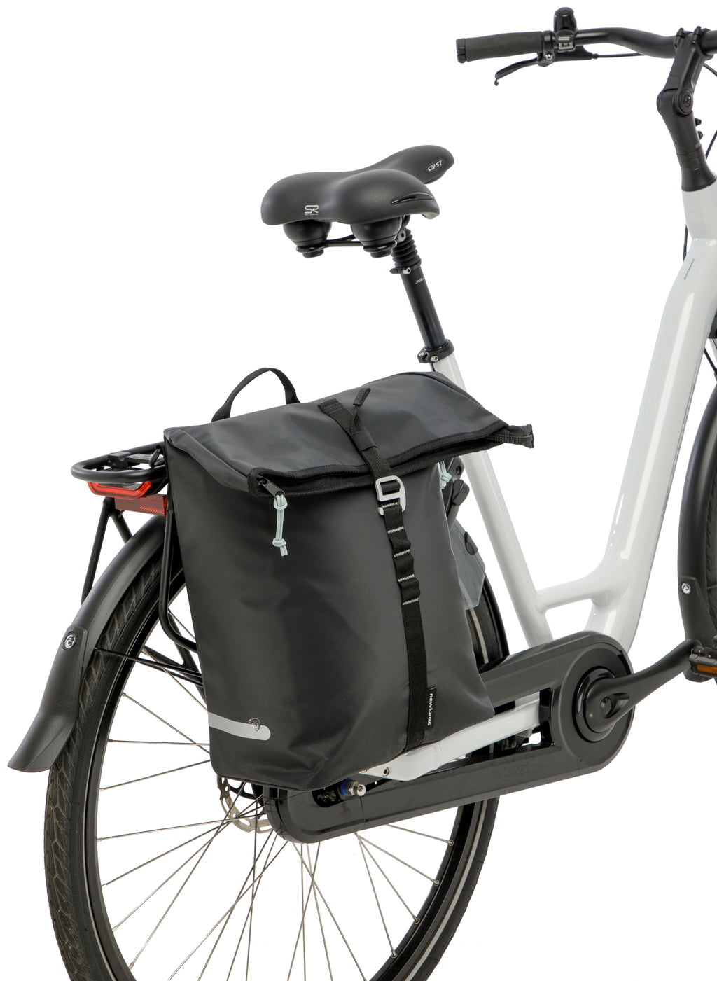 Enkele fietstas New Looxs Cantos Bag Single - 16,5 liter - 29 x 16 x 36 cm - Black
