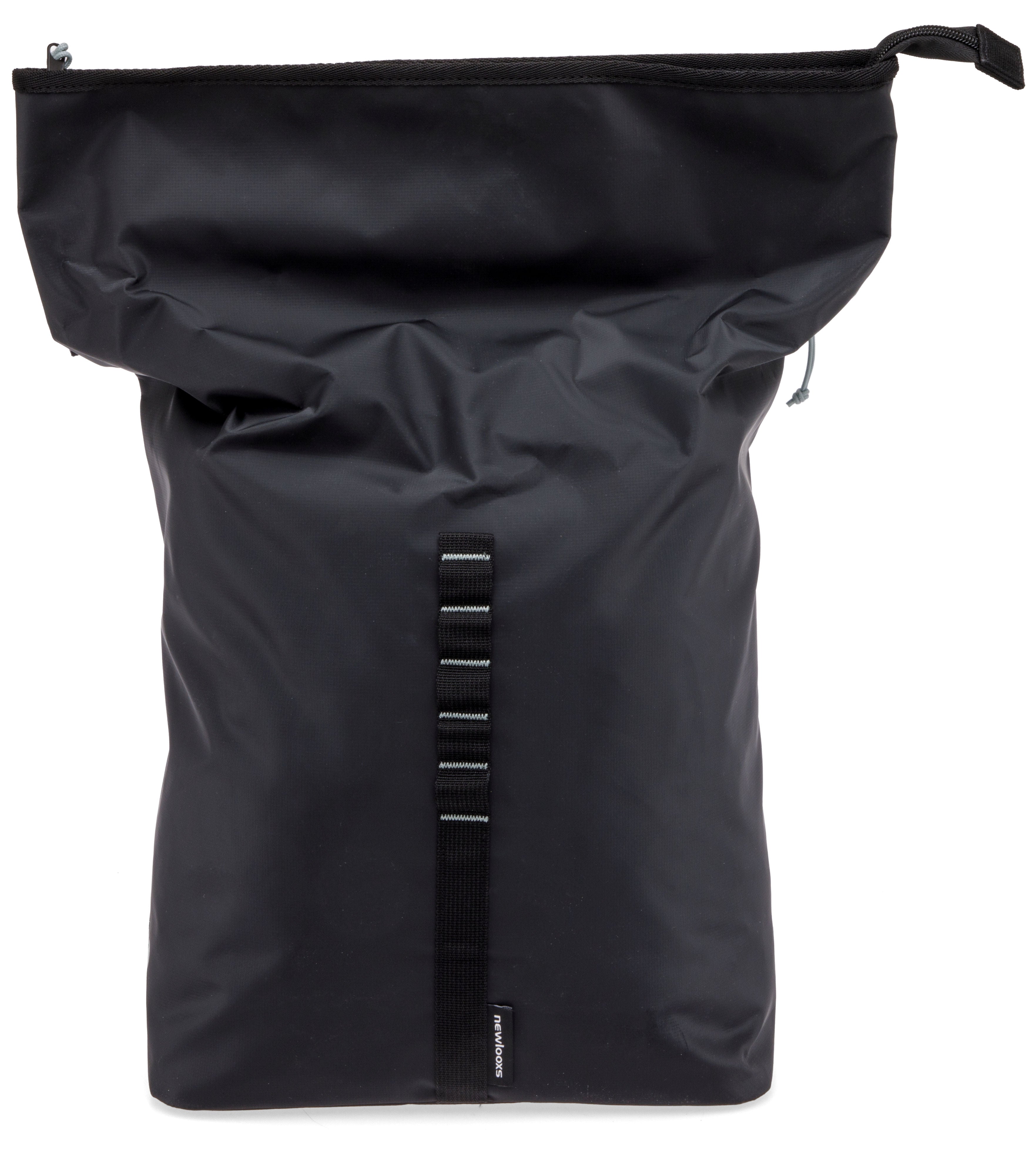 Dubbele fietstas New Looxs Cantos Bag Double - 36 liter - 30 x 16 x 36 cm (2x) - Black