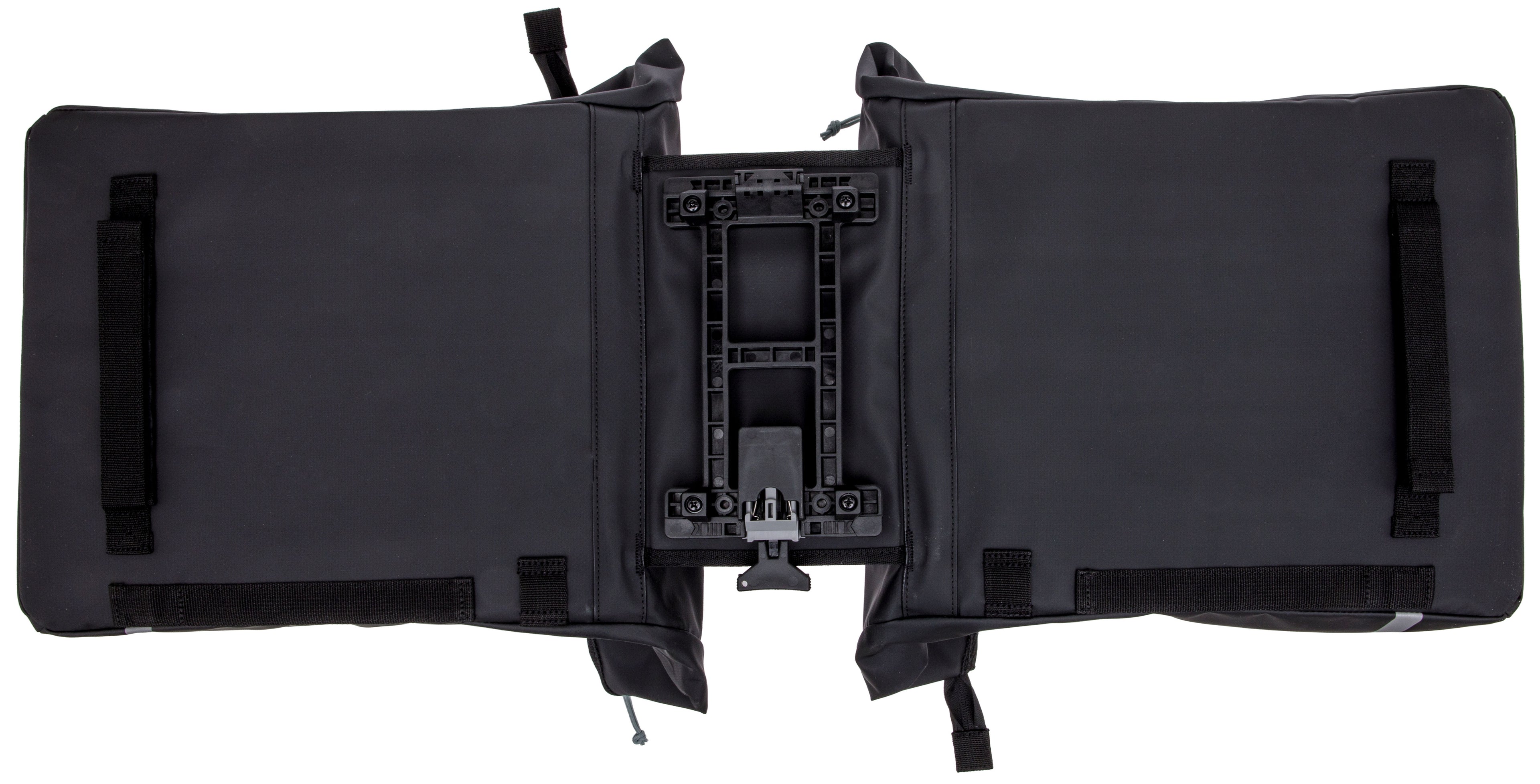 Dubbele fietstas New Looxs Cantos Bag Double MIK 2.0 - 36 liter - 30 x 16 x 36 cm (2x) - Black