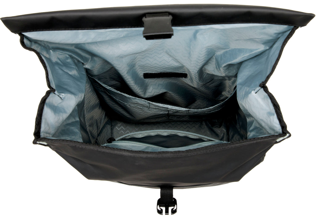 Enkele fietstas New Looxs Leeds Single - 19 liter - 33 x 18 x 38 cm - Black
