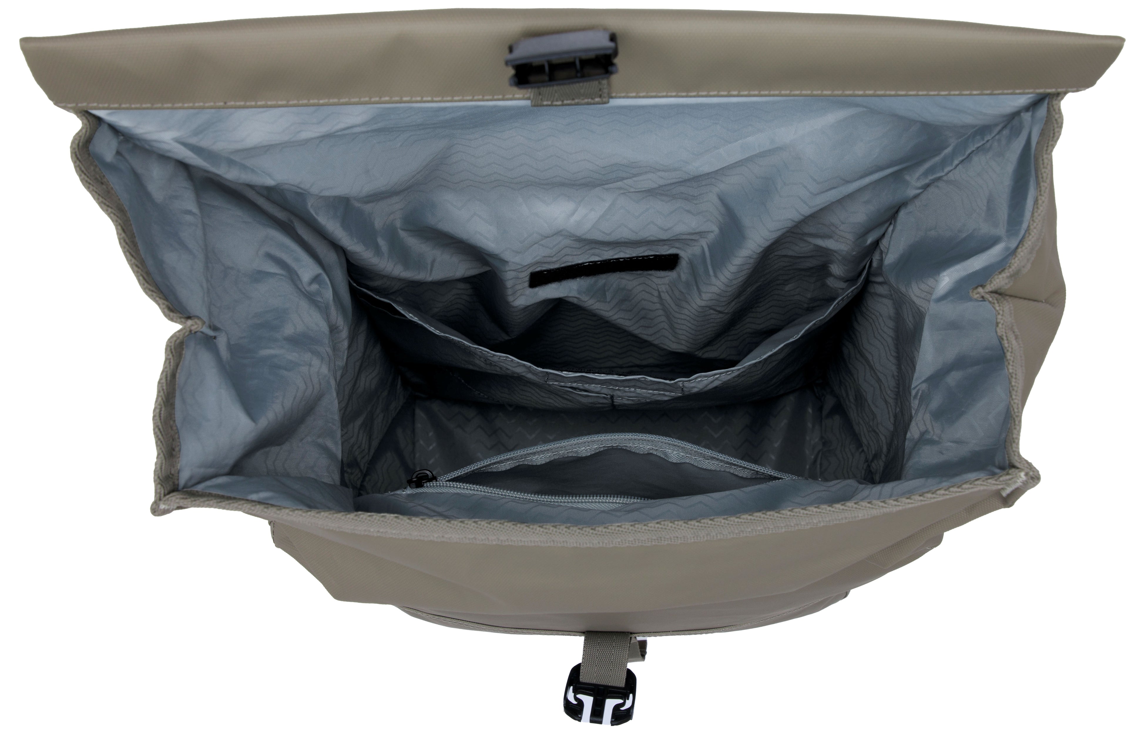 Enkele fietstas New Looxs Leeds Single - 19 liter - 33 x 18 x 38 cm - Taupe