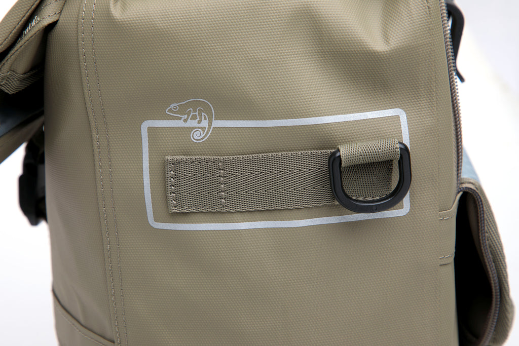 Enkele fietstas New Looxs Leeds Single - 19 liter - 33 x 18 x 38 cm - Taupe