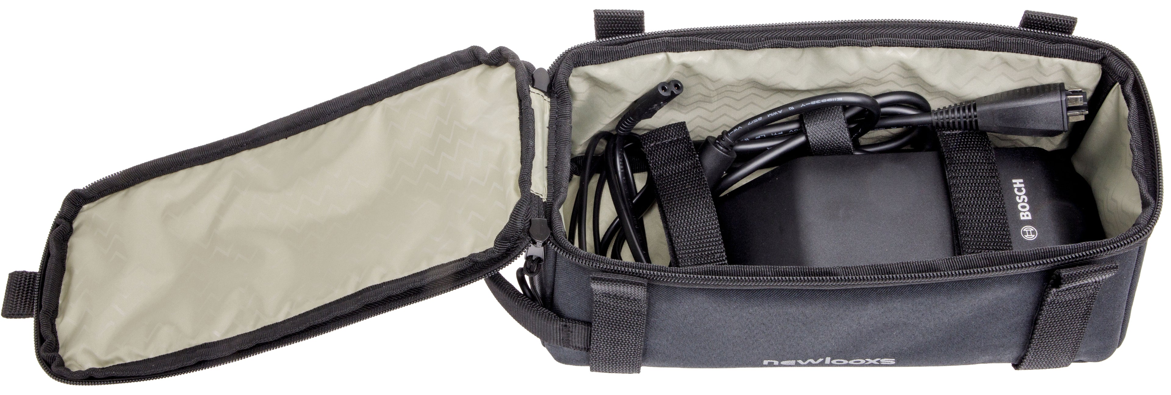 Bagagedragertas New Looxs Trunkbag Lock - 4,5 liter - 30 x 13 x 12 cm - Black