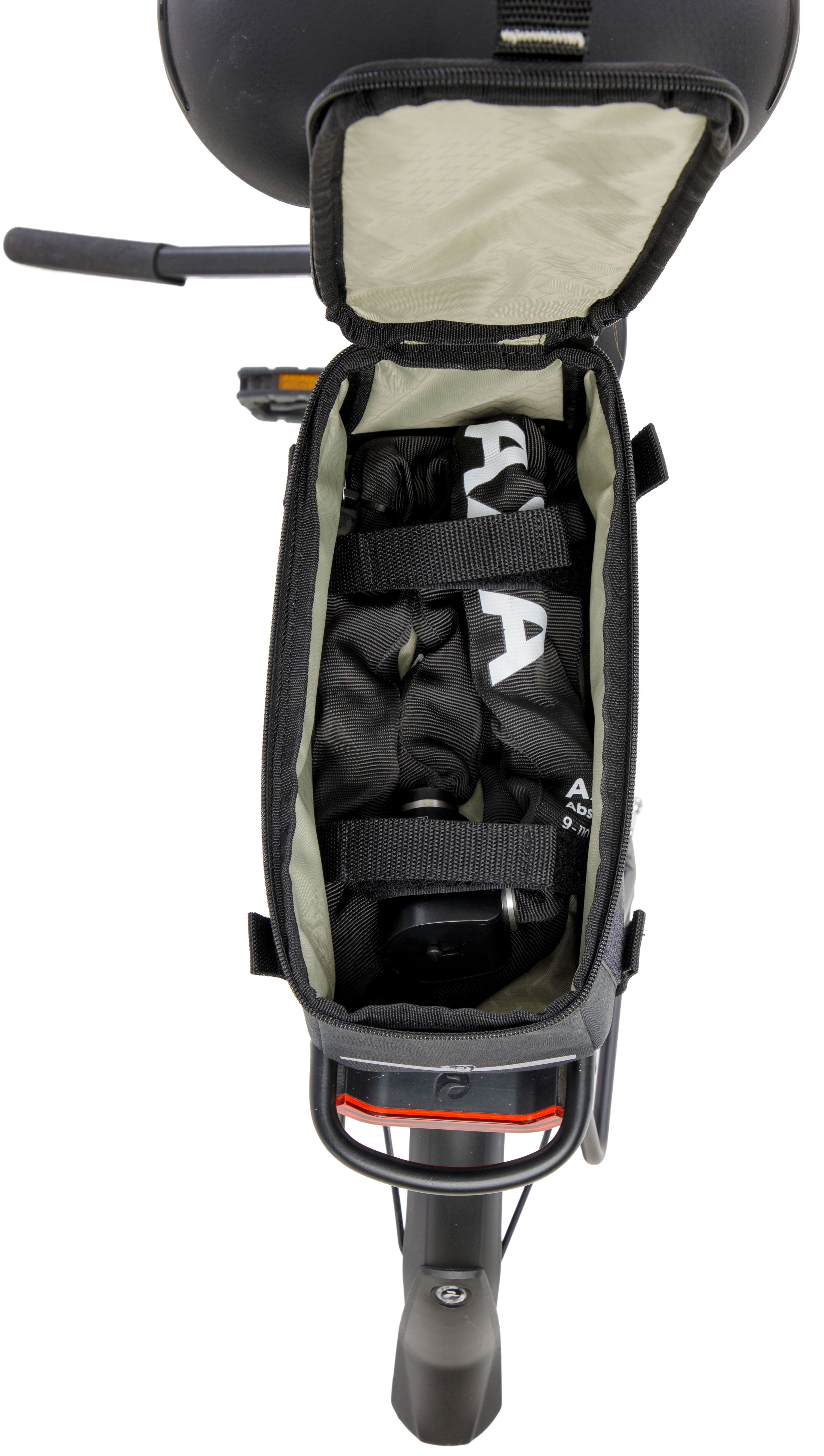 Bagagedragertas New Looxs Trunkbag Lock - 4,5 liter - 30 x 13 x 12 cm - Black