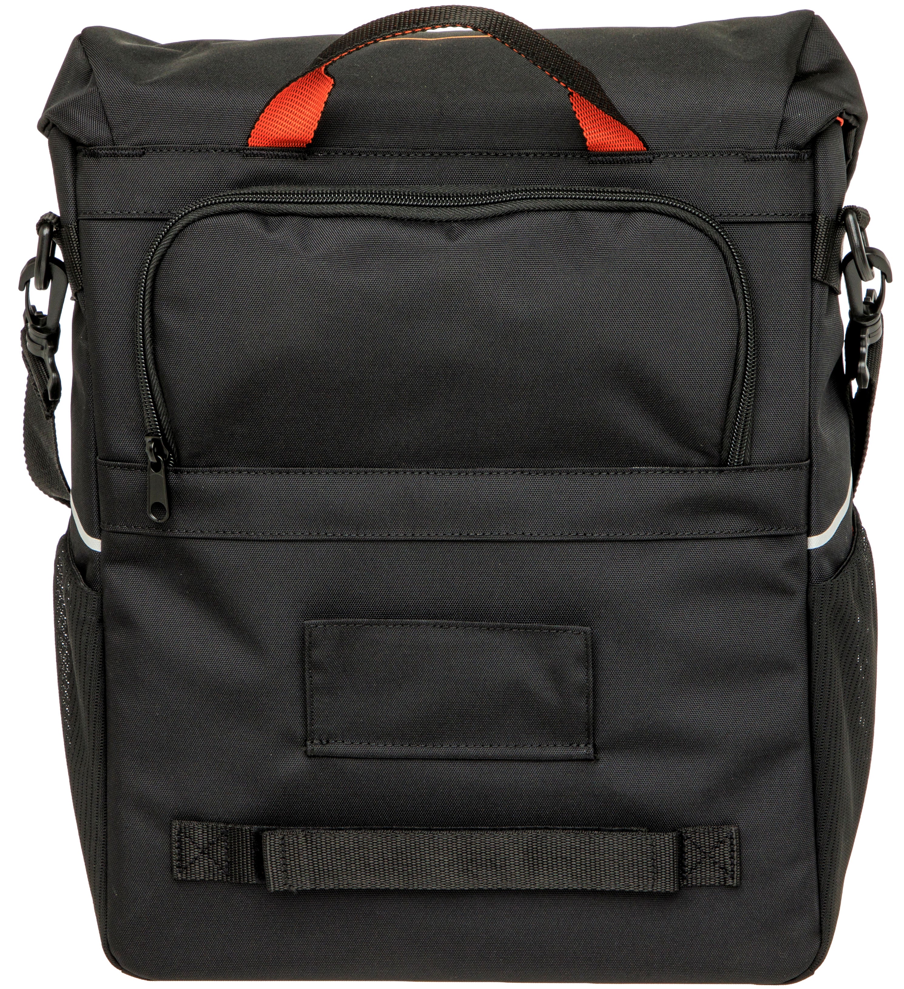 Enkele fietstas New Looxs Vigo Single - 20 liter - 30 x 19 x 40 cm - Black-Orange