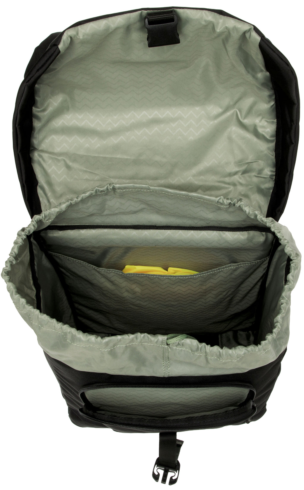 Dubbele fietstas New Looxs Vigo Double MIK 2.0 - 40 liter - 30 x 19 x 40 cm (2x) - Black-Green