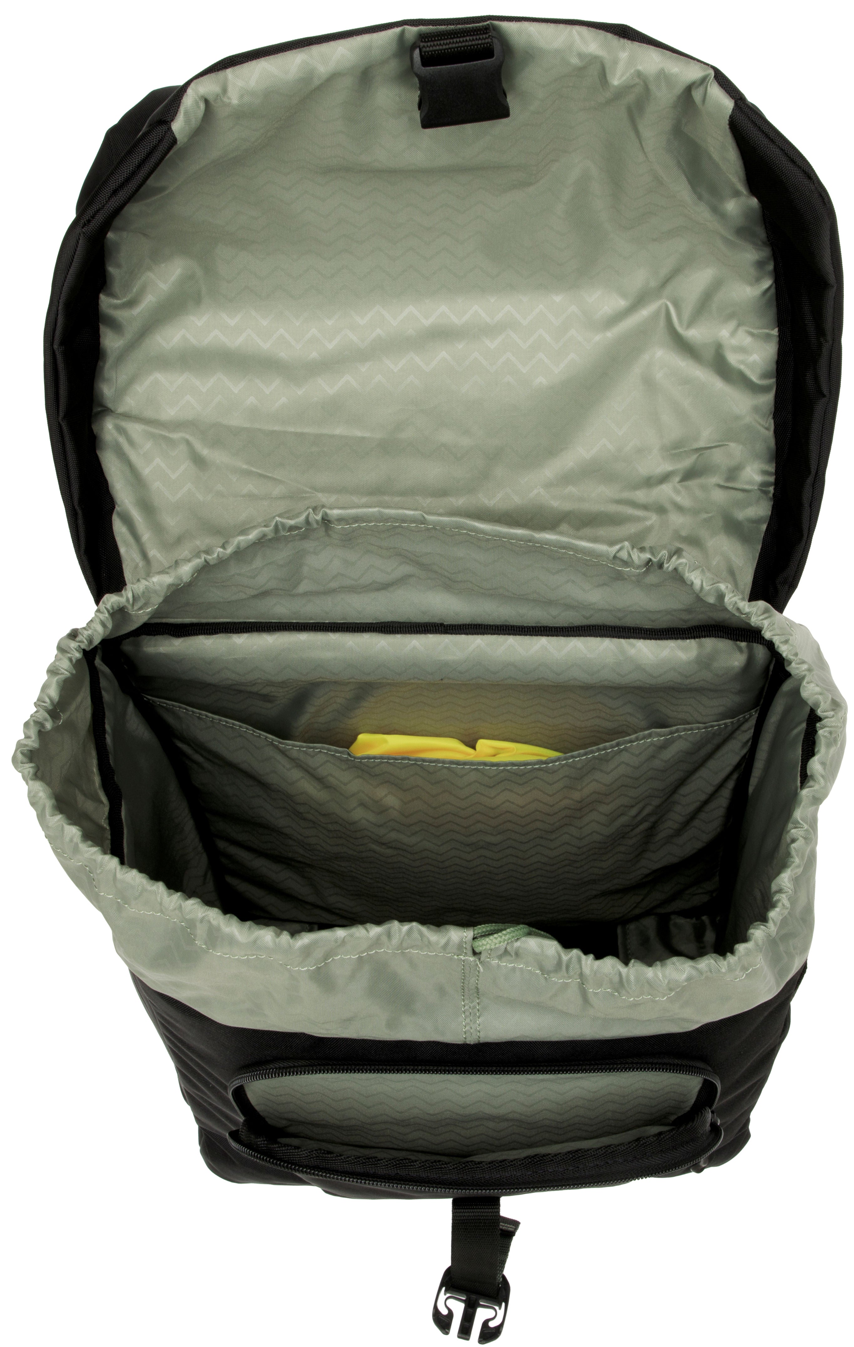 Dubbele fietstas New Looxs Vigo Double RackTime 2.0 - 40 liter - 30 x 19 x 40 cm (2x) - Black-Green