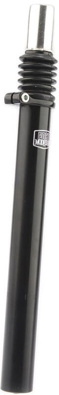Verende Zadelpen Post Moderne - Ø27,2 mm - zwart - 350 mm - kaars
