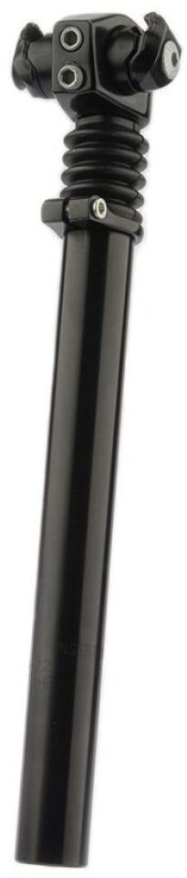 Zadelpen Post Moderne verend pm-207 350/27.2 - zwart