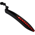 Mirage achterspatbord op zadelpen met QR en LED-strip 24-29 inch