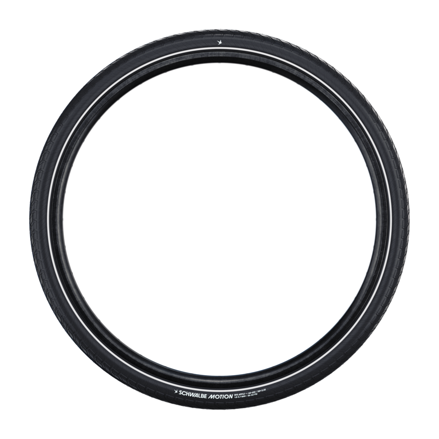 Buitenband Schwalbe Motion Big Apple  26 x 2.35 / 60-559 - zwart