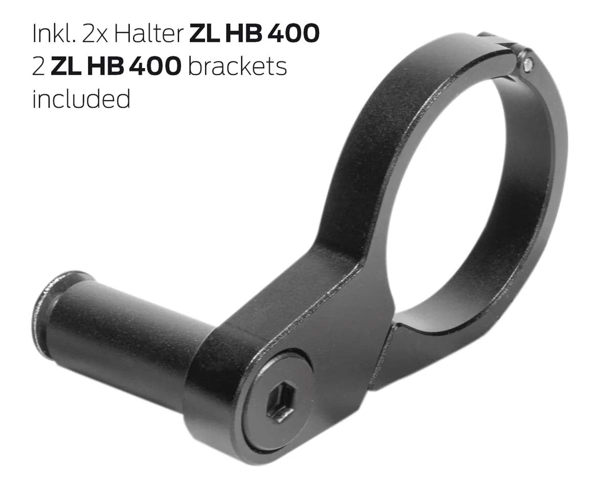 Koplamp Trelock LS 990 Lighthammer Pro voor E-bike incl. FP adapter - zwart