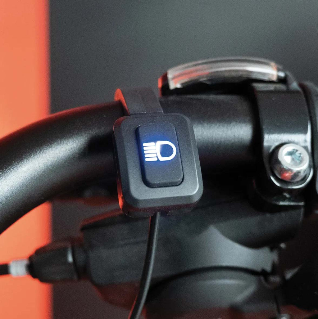 Koplamp Trelock LS 990 Lighthammer Pro voor E-bike incl. FP adapter - zwart