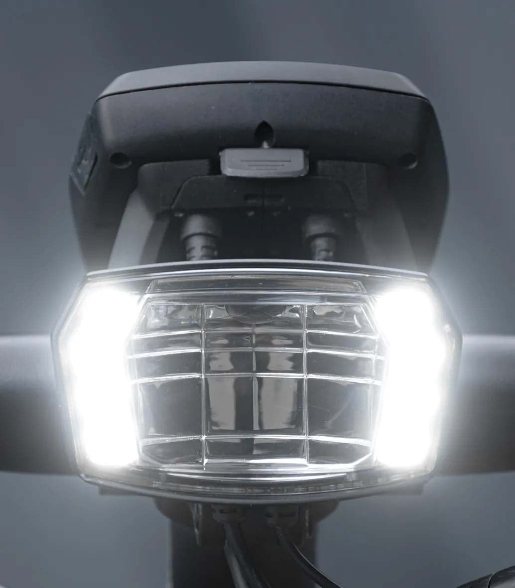 Koplamp Trelock LS 990 Lighthammer Pro voor E-bike incl. FP adapter - zwart