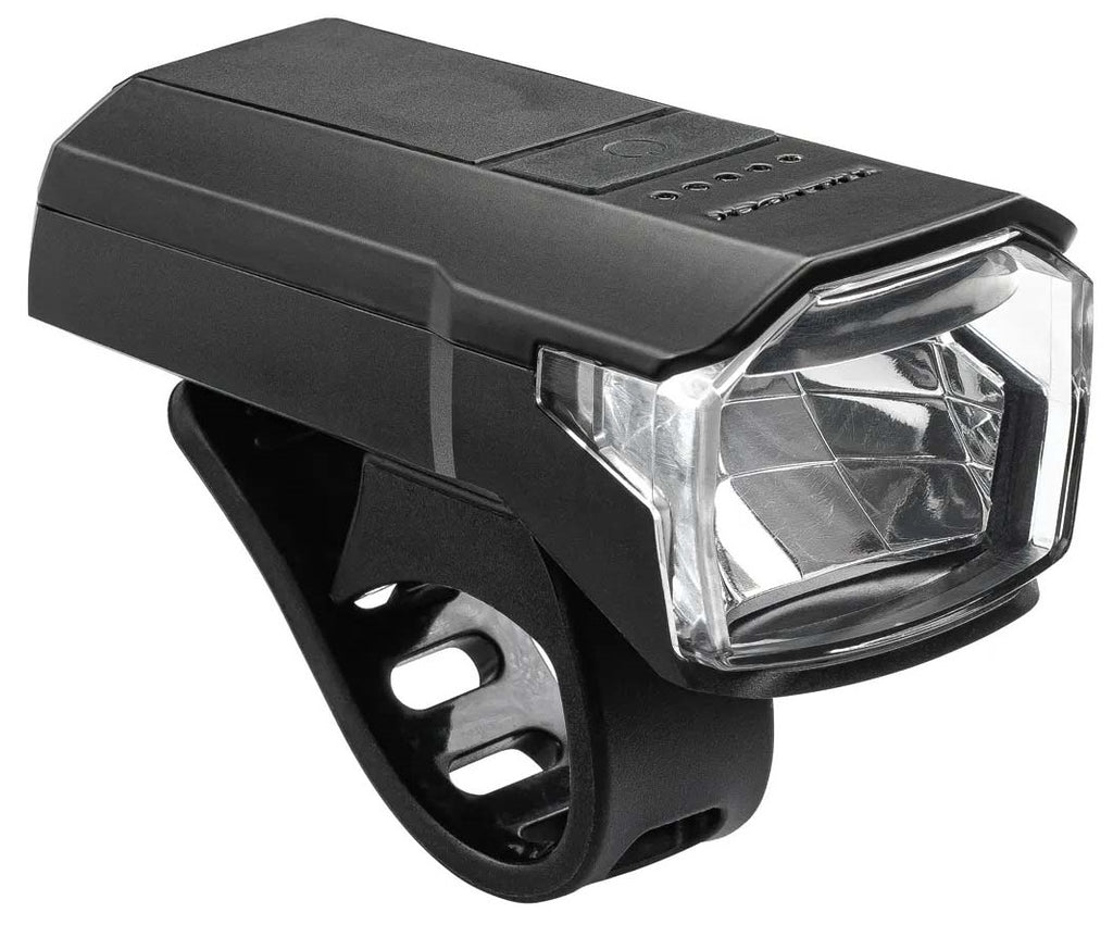 Koplamp Trelock LS 480 Lighthammer 80 lux - zwart