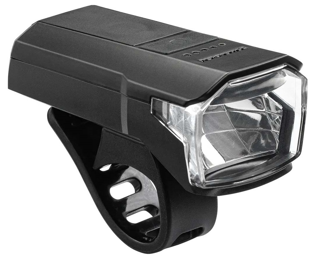 Koplamp Trelock LS 480 Lighthammer 80 lux - zwart
