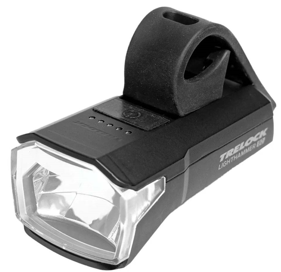 Koplamp Trelock LS 480 Lighthammer 80 lux - zwart