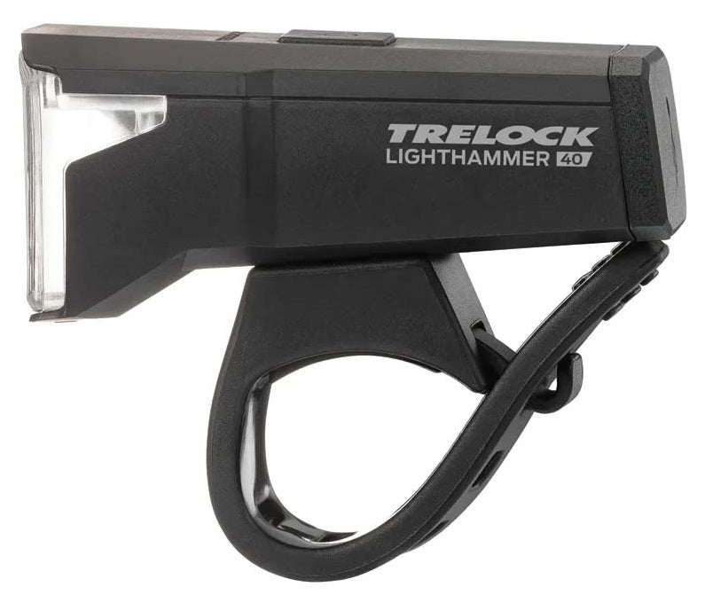 Koplamp Trelock LS 440 lighthammer 40 lux USB - zwart