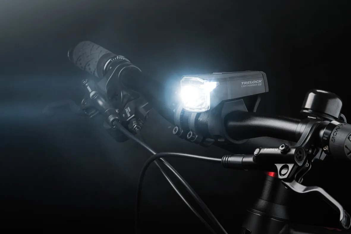 Koplamp Trelock LS 440 lighthammer 40 lux USB - zwart