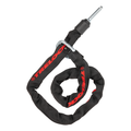 Insteekketting Trelock ZR 355 100/6  - zwart/rood