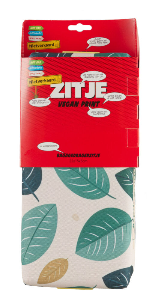 NietVerkeerd Actie pakket  Zit je lekker  - Vegan - Zitje + Rugsteun + Rugsteunkussen