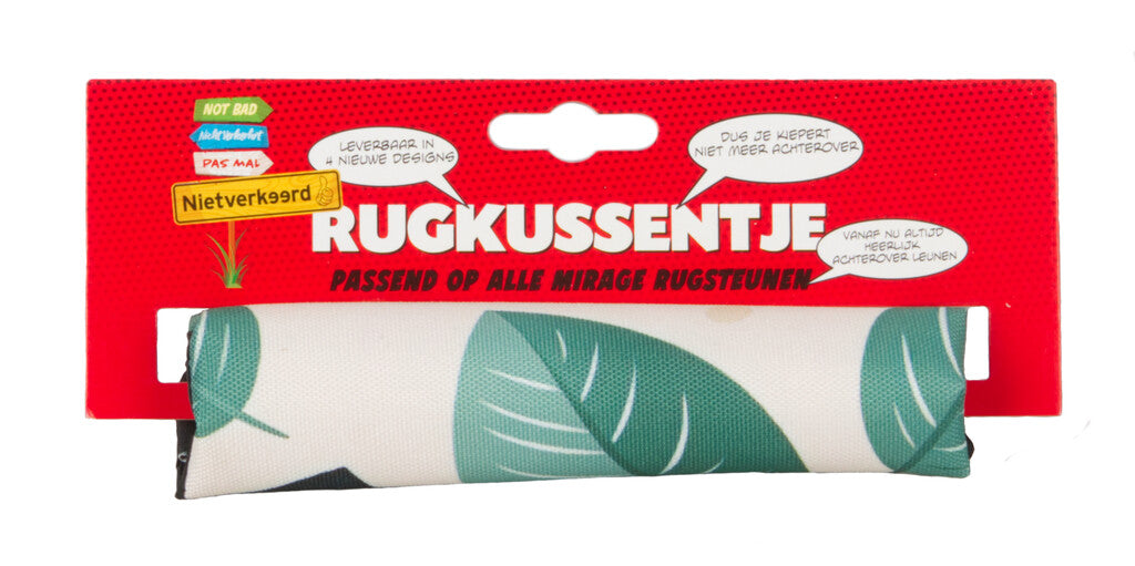 NietVerkeerd Actie pakket  Zit je lekker  - Vegan - Zitje + Rugsteun + Rugsteunkussen