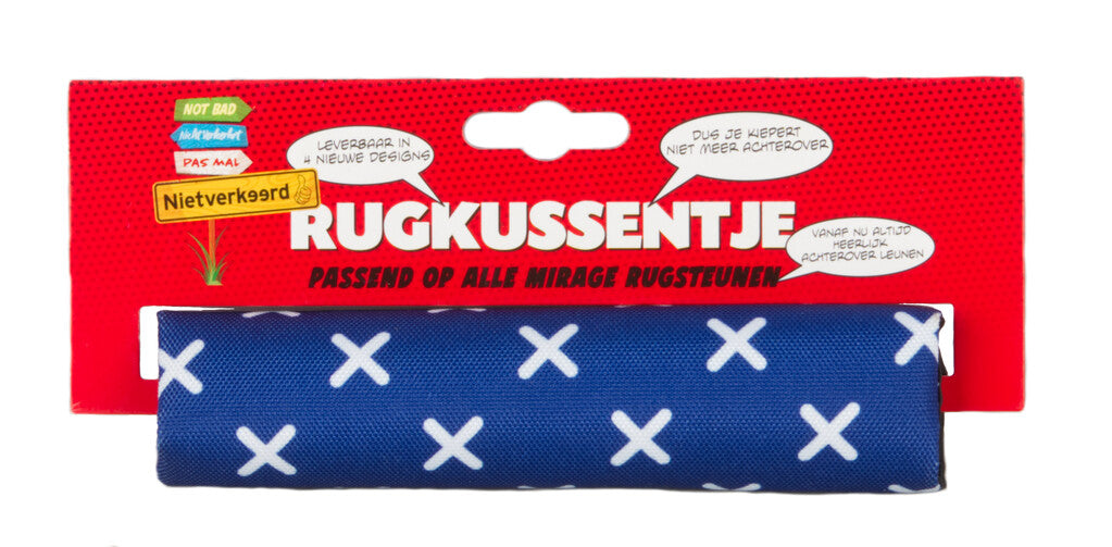 NietVerkeerd Actie pakket  Zit je lekker  - Mr. & Mrs. - Zitje + Rugsteun + Rugsteunkussen