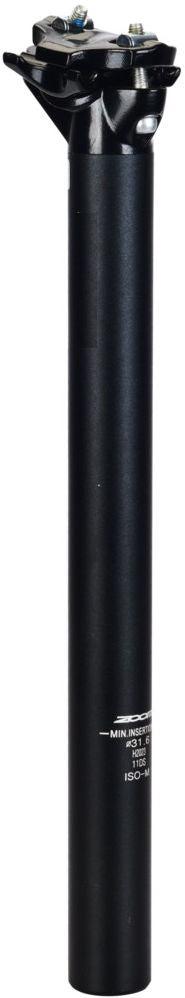 Vaste zadelpen ATB Zoom - Ø30,9 mm - zwart - 350 mm - 2-Bouts
