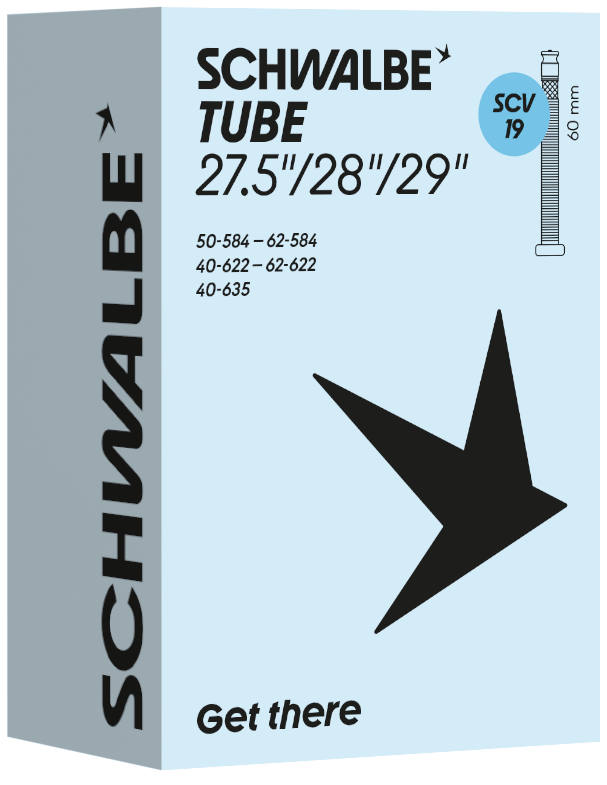 Binnenband Schwalbe SCV19 (27,5''/28''/29'') - 40/62-584/635 - 60mm ventiel
