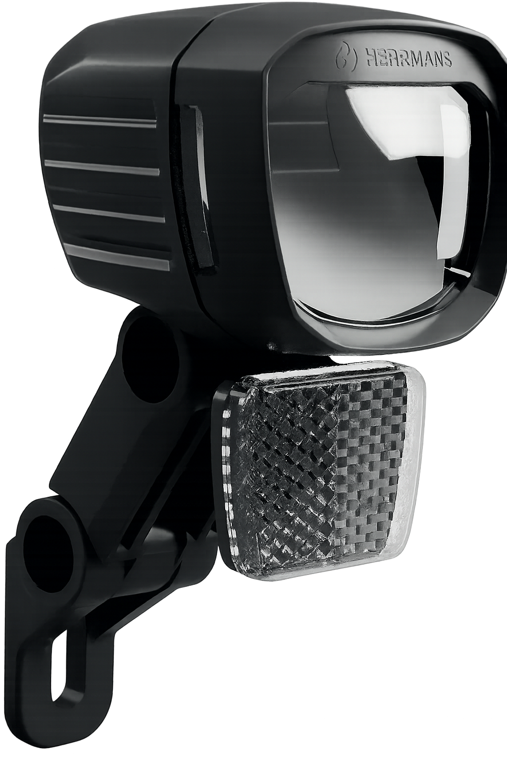 Koplamp Herrmans Nordic MR5 E-Bike 140 Lumen - Zwart
