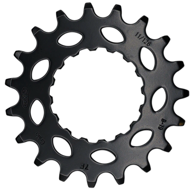 Tandwiel KMC Voor Bosch 19 CRO-MO Staal 11/128 inch - Zwart