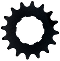 Tandwiel KMC Voor enviolo 16T O-MO Staal 3/32 inch - Zwart