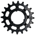 Tandwiel KMC Voor Shimano 20T O-MO Staal 3/32 inch - Zwart