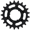 Tandwiel KMC Voor Shimano 21T O-MO Staal 3/32 inch - Zwart