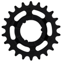 Tandwiel KMC Voor Shimano 22T O-MO Staal 3/32 inch - Zwart