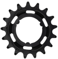 Tandwiel KMC Voor Shimano 17T O-MO Staal 1/8 inch - Zwart