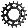 Tandwiel KMC Voor Shimano 19T O-MO Staal 1/8 inch - Zwart
