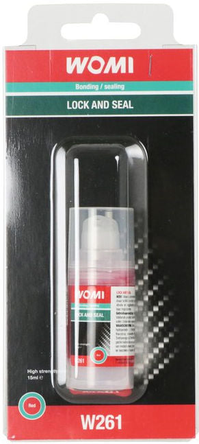 Womi W261 Lock and Seal 15ml Red