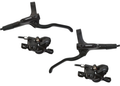 Hydraulische schijfremset Shimano MT200 voor- en achterzijde - zonder remschijf - zwart